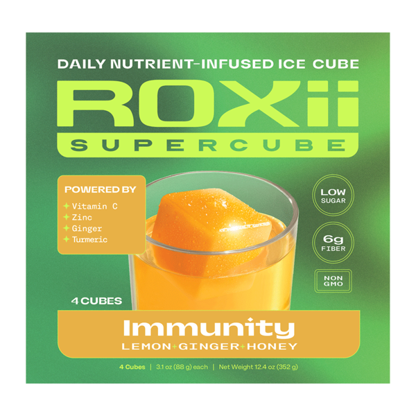 Roxii Supercube Immunity - Nutrient-Infused Ice Cube - Lemon +