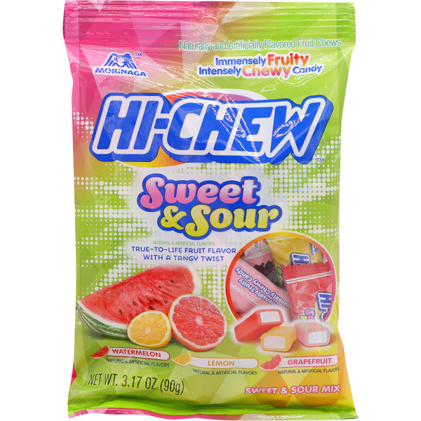 Hi-Chew Fruit Candy, Citrus Mix, Sours