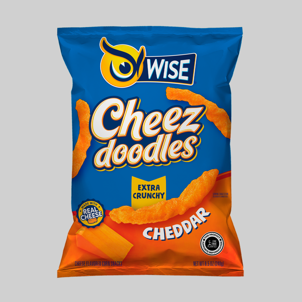 Wise Cheez Doodles Extra Crunchy Cheddar Same-Day Delivery