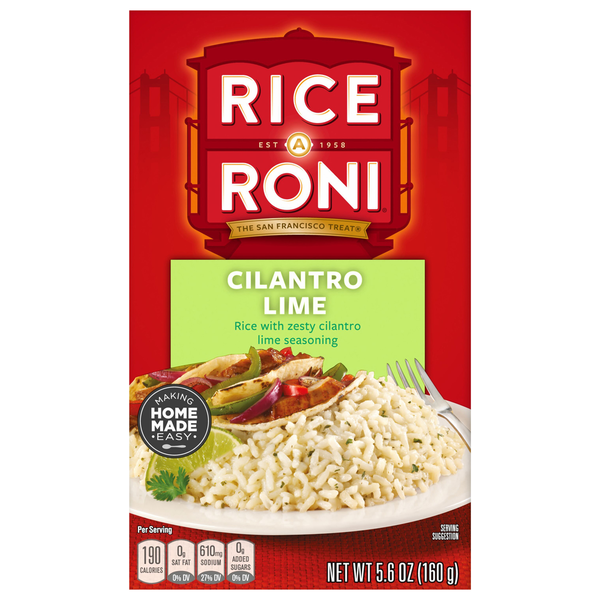 Rice-A-Roni Cilantro Lime Rice