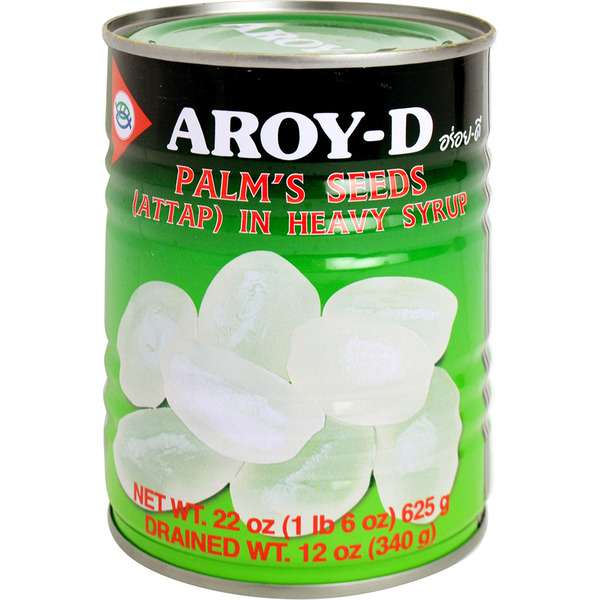 Aroy-D Palm Seeds (Attap) in Heavy Syrup