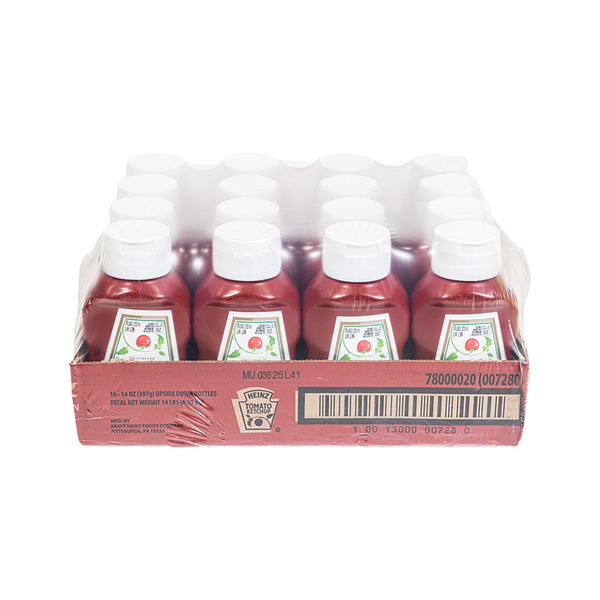Heinz - Tomato Ketchup, Upside Down Bottle - 16/14 oz