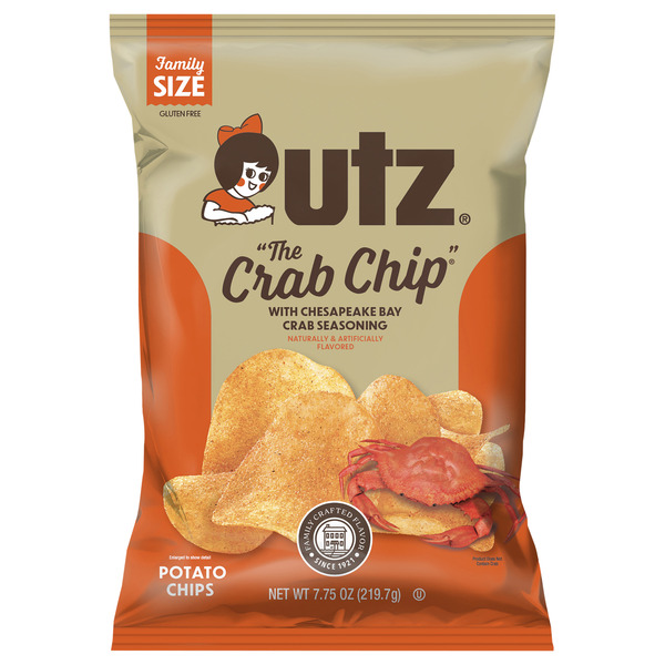 amiami　カサブランカとチップNo.G Utz Potato Chips with Chesapeake Bay Crab Seasoning Family Size