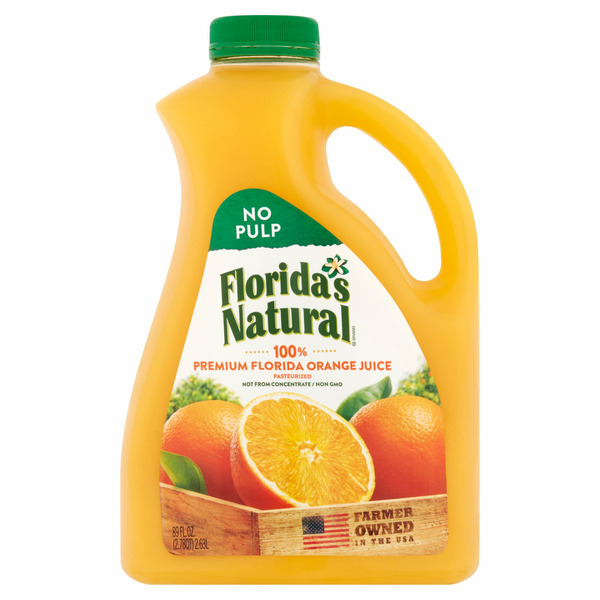 FLA NAT OJ NO PLP       89OZ