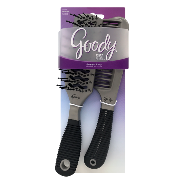 Goody Start Style Finish Hairbrush 2 Ct From Ralphs Instacart