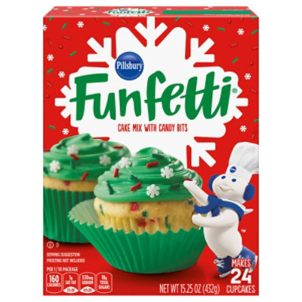 Pillsbury Holiday Cake Mix with Candy Bits