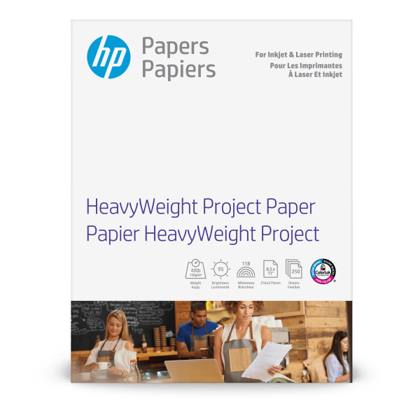 HP Z4R14A 8.5" x 11" 40 Lbs. 95 Brightness Multipurpose Project Paper