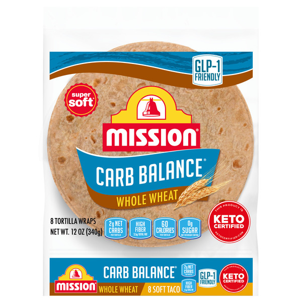 Mission Carb Balance Soft Taco Whole Wheat Tortillas