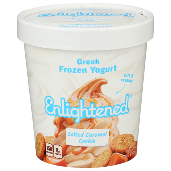 Sprouts Farmers Market Enlightened Ice Cream, Low Fat, Sea Salt Caramel