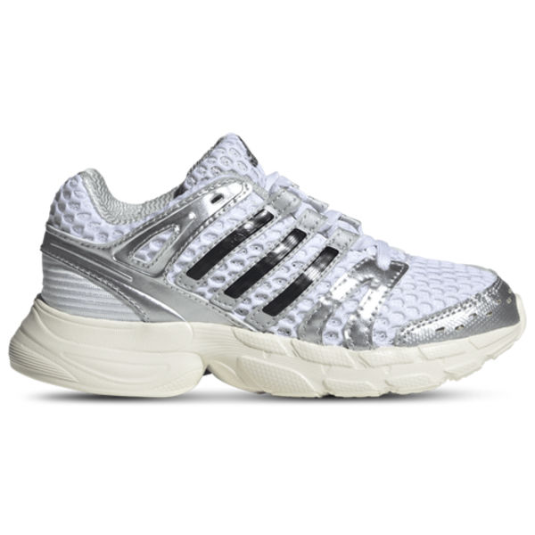 adidas Kids' Preschool Adistar Control 5 Elastic Lace Shoes, Size 2, Medium/D - White/Gray