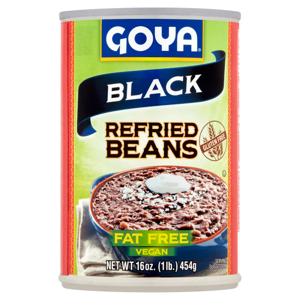 Goya Fat Free Black Refried Beans