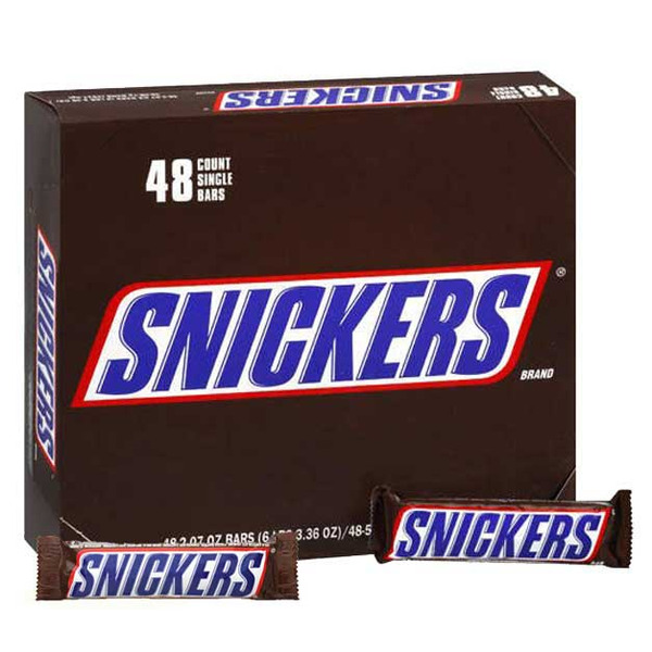 Snickers Candy Bars - 48ct