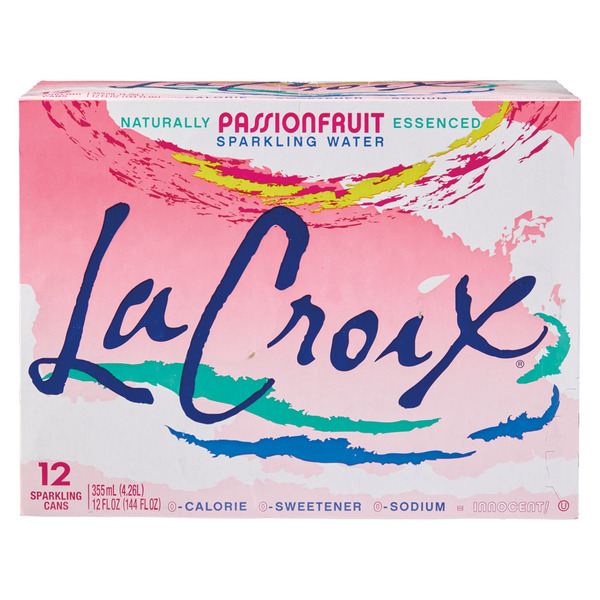 La Croix Passionfruit Sparkling Flavored Water Same-Day Delivery