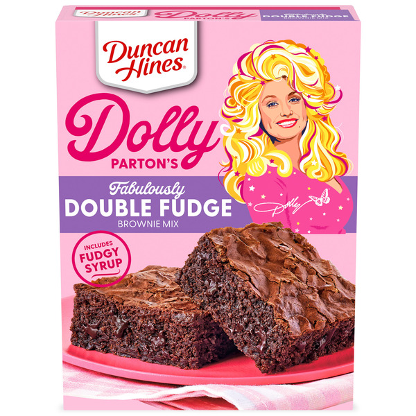 Duncan Hines Dolly Parton's Fabulously Double Fudge Brownie Mix
