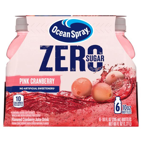 【さかい】GrapeKush10ml PinkCitrusSoda10ml Ocean Spray ZERO Sugar Pink Cranberry Juice Drink, 10 Fl Oz Bottle