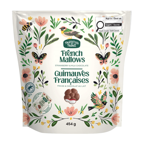 Truffettes de France Strawberry & Milk Chocolate French Mallows 454 g