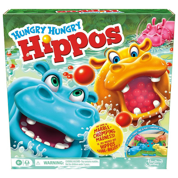 Hasbro Hungry Hungry Hippos Game