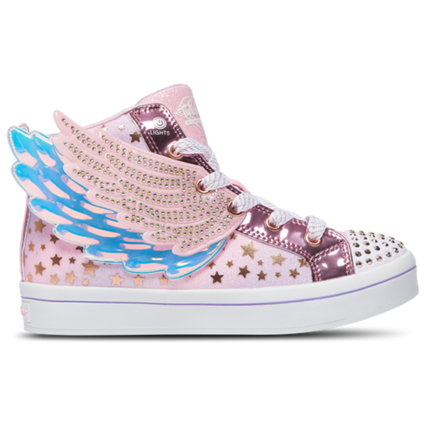 Skechers Girls' Twi-Lites 2.0 Preschool Shoe, Size 2.5 - Pink/Multi