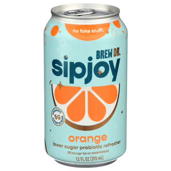 Sipjoy orange, probiotic sparkling water Same-Day Delivery or