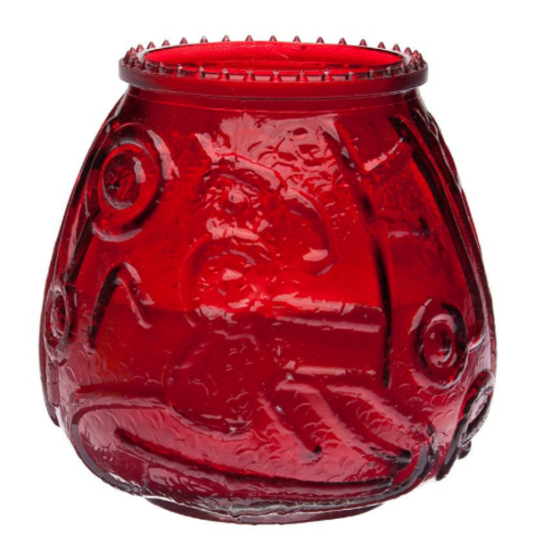 Euro Venetian Candle Red 2/6PK