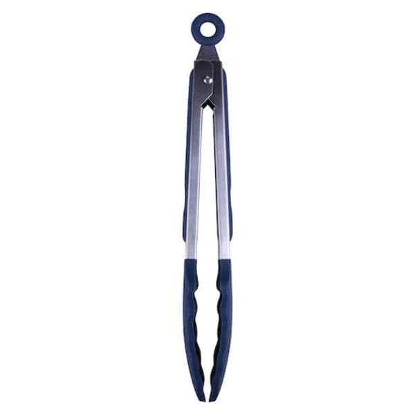 Makery Stainless Steel Silicone Tong - Navy