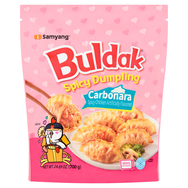 Buldak Carbonara Chicken Spicy Dumpling