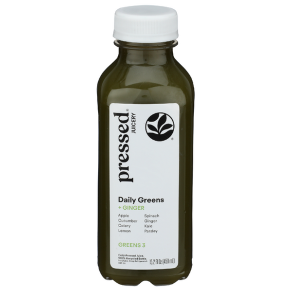Pressed Juicery Daily Greens + Ginger Juice Same-Day Delivery or