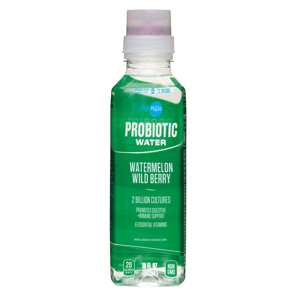 PurAqua Watermelon Wild Berry Probiotic Water