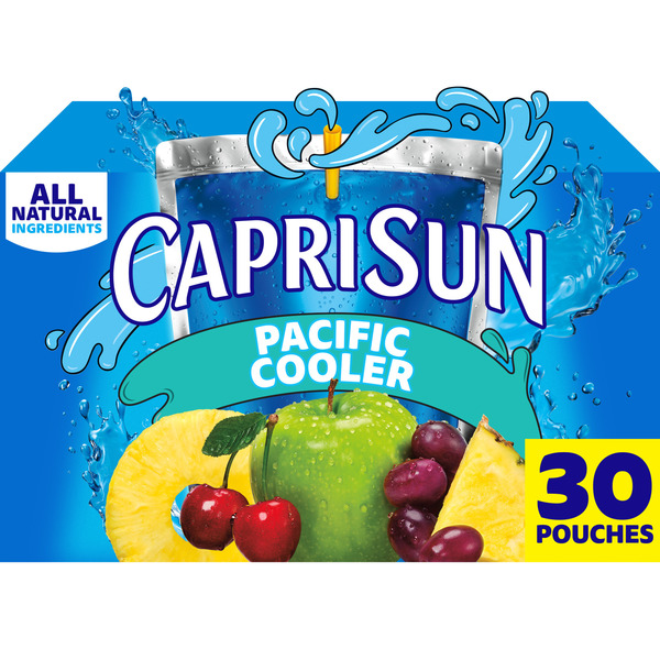 Capri Sun Pacific Cooler Mixed Fruit Naturally Flavored Kids Juice