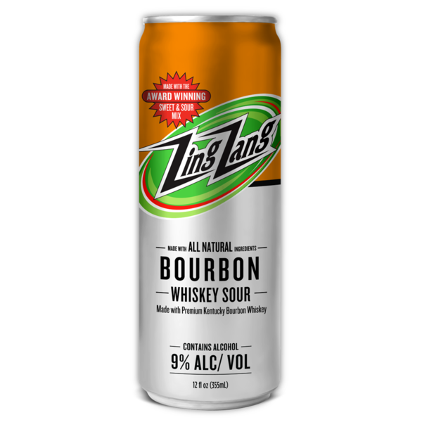 Zing Zang Bourbon Whiskey Sour, Bourbon, Can Same-Day Delivery or
