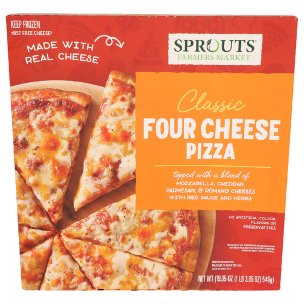 Sprouts Classic Four Cheese Pizza Same-Day Delivery or Pickup