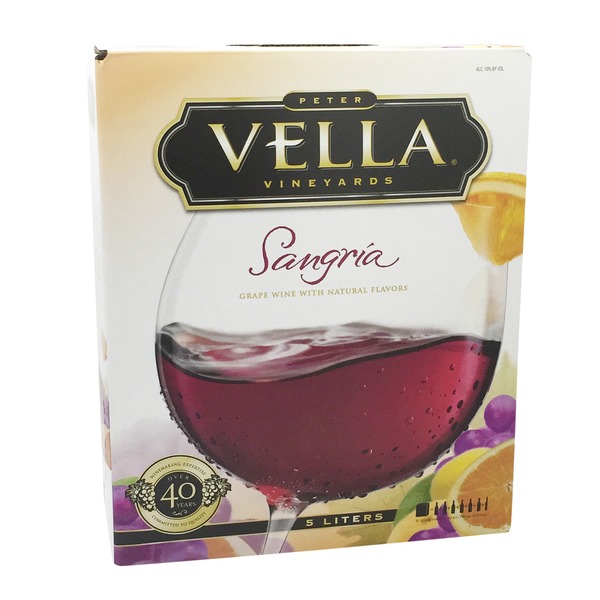 Peter Vella Sangria (5 l) from Smart & Final Instacart