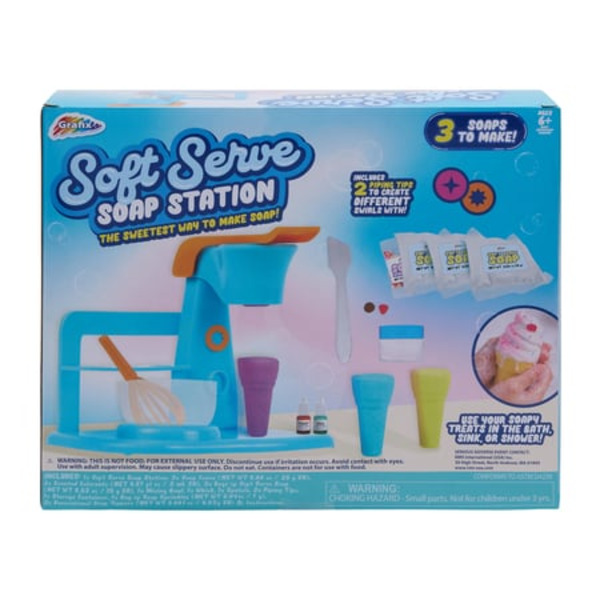 Grafix Soft Serve Soap Station Set