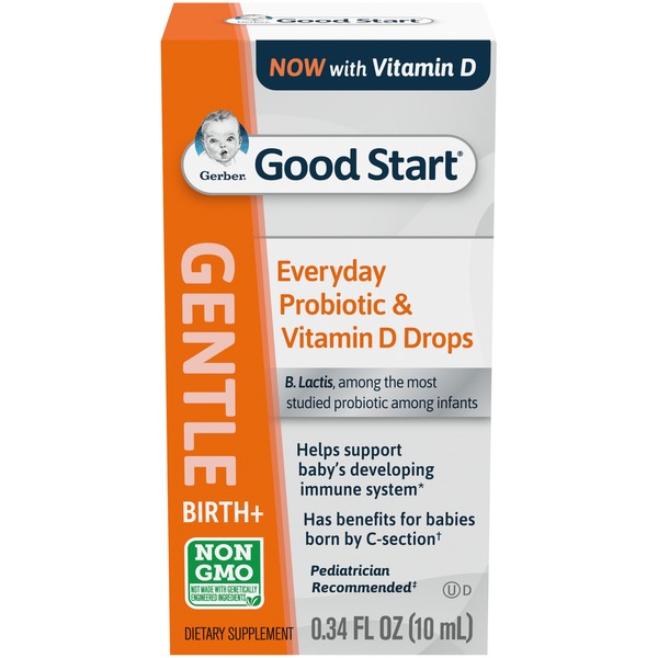 gerber probiotic vitamin d drops