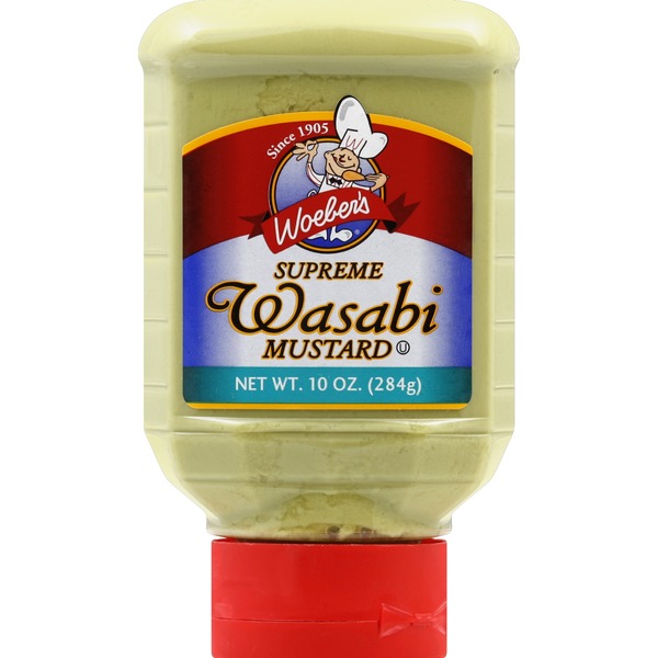 Woeber's Mustard, Wasabi, Supreme (10 oz) Instacart