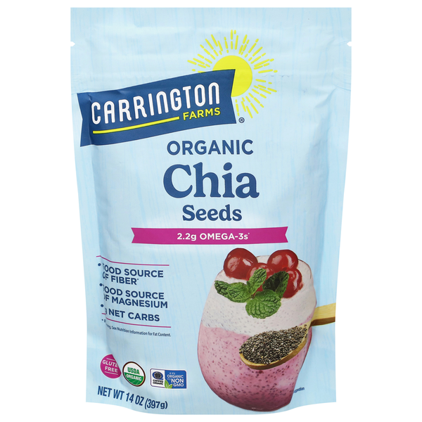 Carrington Farms Organic Chia Seeds Same-Day Delivery or Pickup