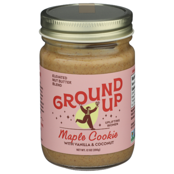Ground Up Nut Butters Maple Cookie Elevated Nut Butter Blend
