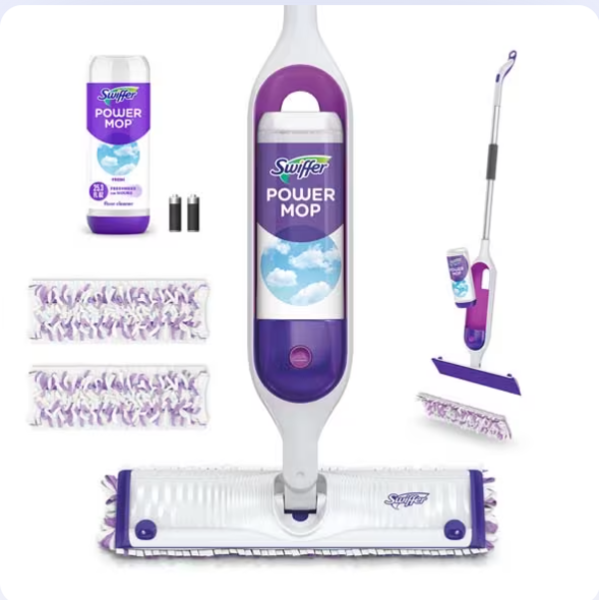 SWIFFER	POWER MOP STARTER KIT 2/1