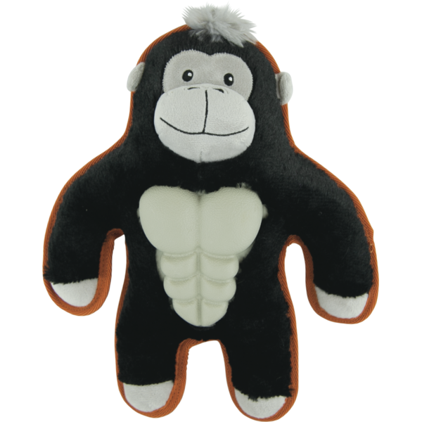 Play On Plush & Tough Durable Gorilla Dog Toy