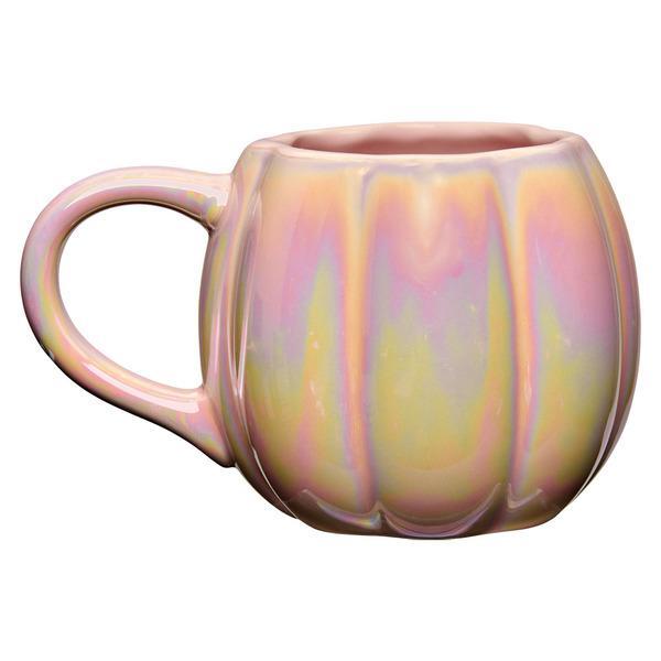 Crofton Pastel Halloween Mug - Iridescent Pumpkin Same-Day