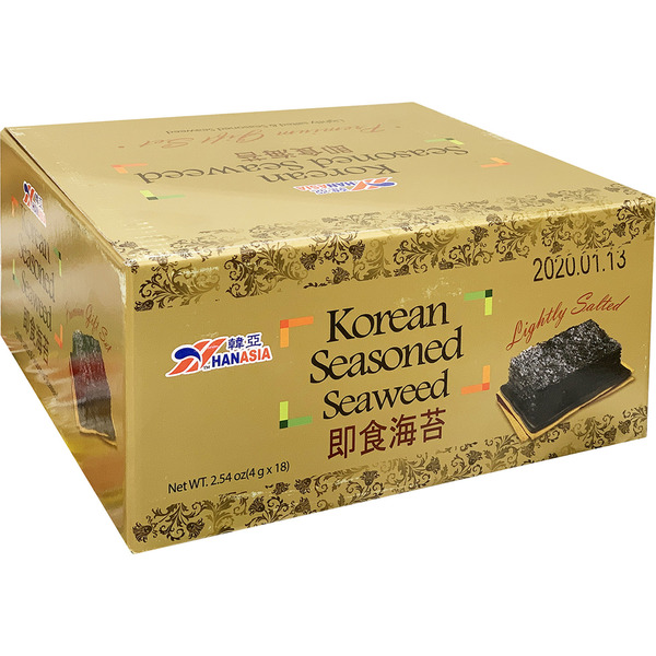 Hanasia Seasoned Seaweed Box