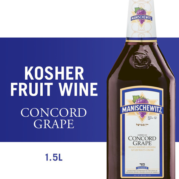 Manischewitz Concord Grape Fruit Wine Same-Day Delivery or Pickup