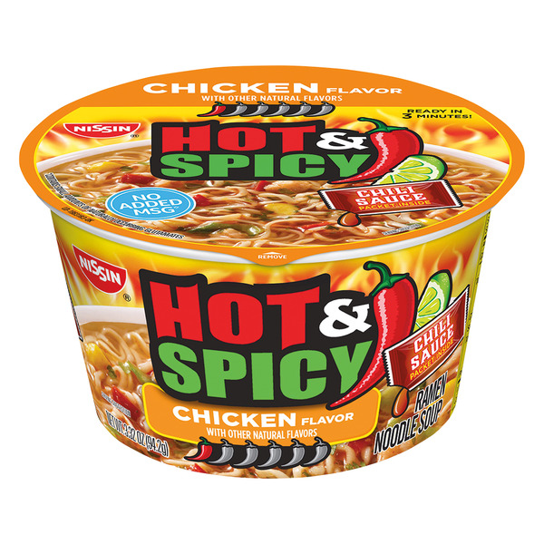 Nissin Hot & Spicy Chicken Ramen