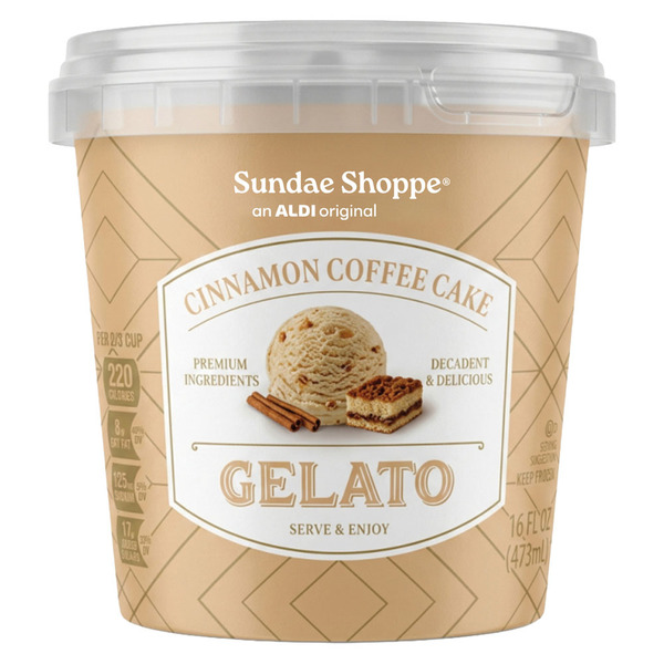 Sundae Shoppe Fall Gelato Pints, Cinn Cffee Cake Same-Day Delivery