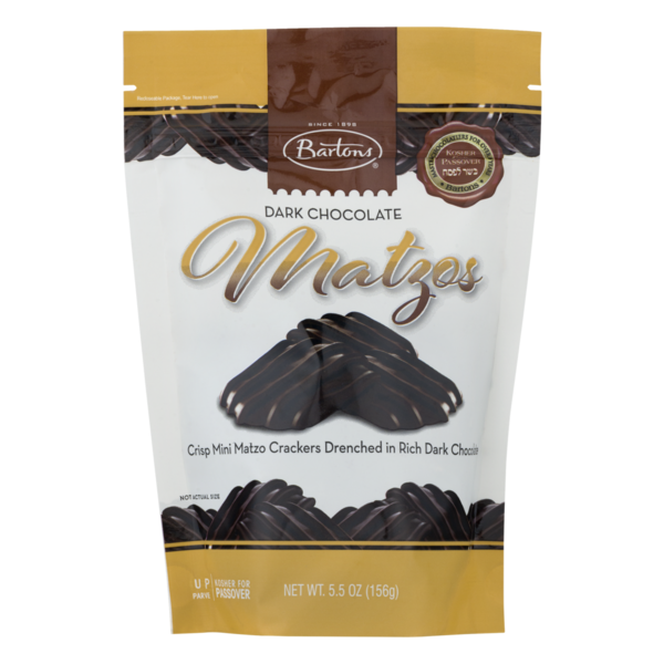 Bartons Dark Chocolate Matzos (5.5 oz) Instacart