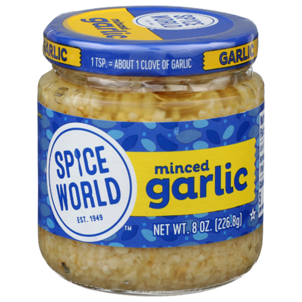 Spice World Minced Garlic