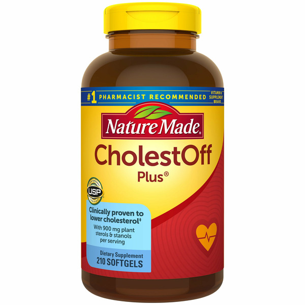 Nature Made CholestOff Plus Softgels, 210 ct