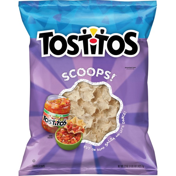 Tostitos 100 White Corn Tortilla Chips (22 oz) from Costco Instacart