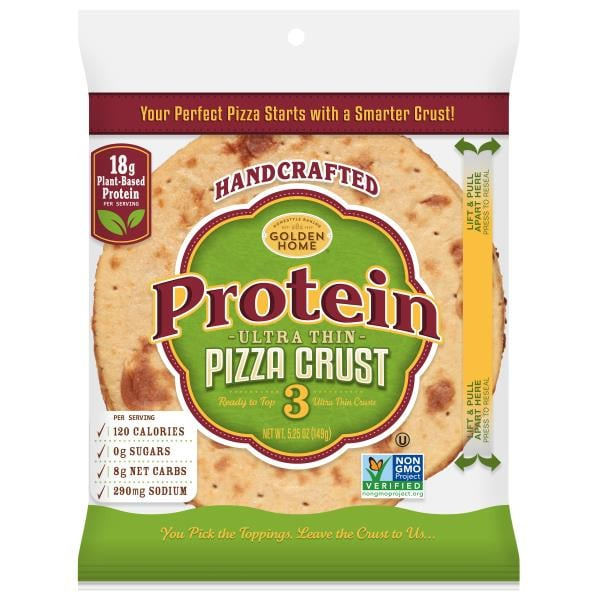 Golden Home Pizza Crust, Protein, Ultra-Thin Same-Day Delivery or