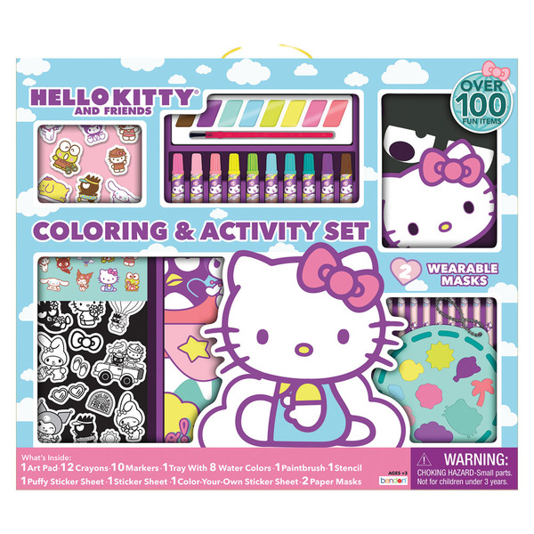 Bendon Color & Activity Set - Hello Kitty Same-Day Delivery or